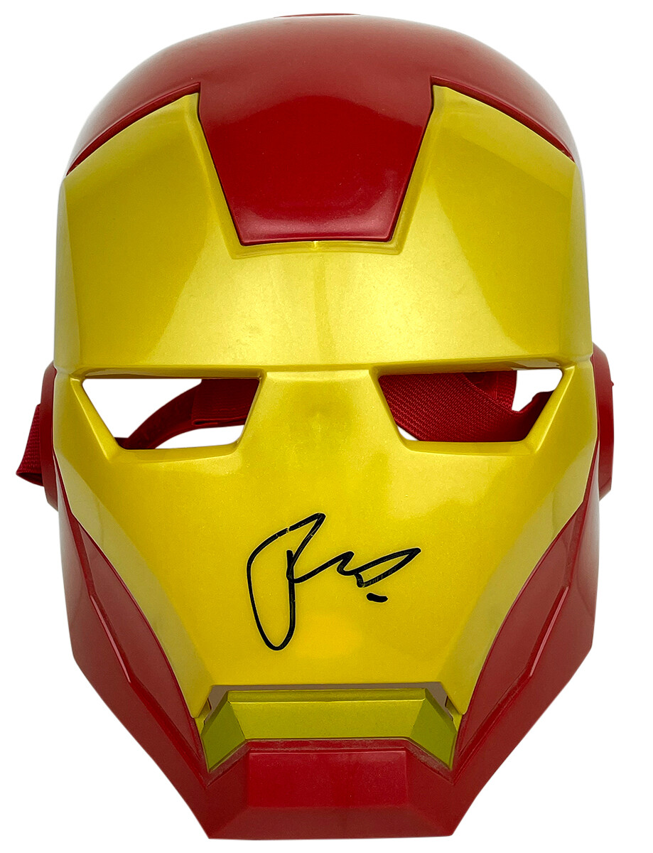 Robert Downey Jr Signed Autographed Iron Man Mask PSA | eBay