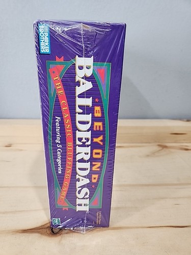 Hasbro 'Beyond Balderdash' The Classic Bluffing Game Parker Brothers 1996 Sealed - Picture 2 of 4