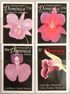 DOMINICA 1999 2617-36 Block 372-373 Orchideen Orchids Blumen Flowers Flora MNH - Bild 1 von 4