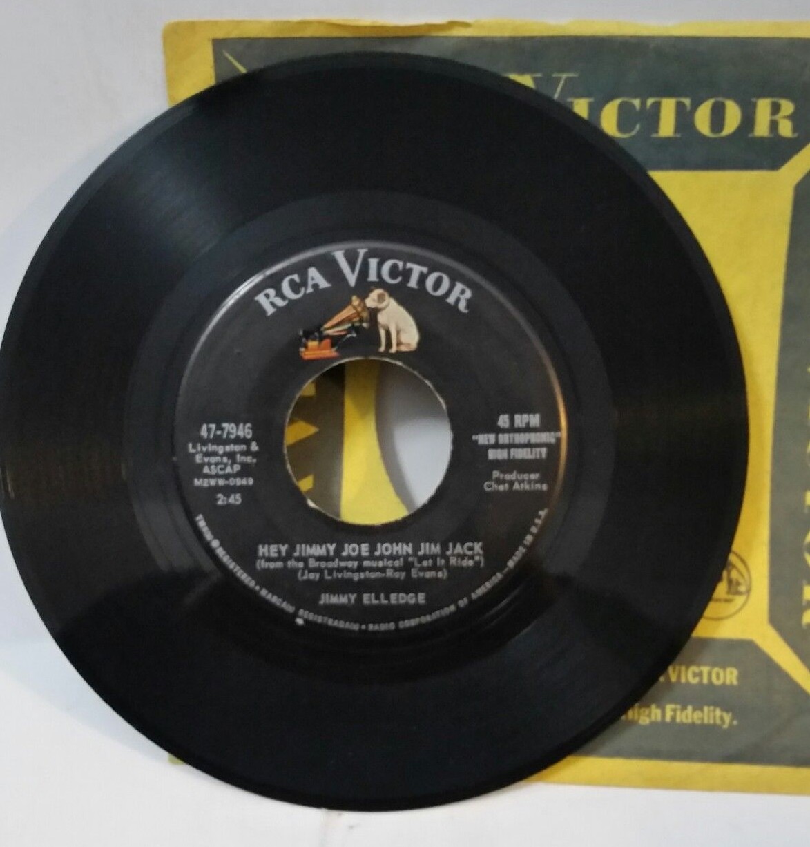 Jimmy Elledge FUNNY HOW TIME SLIPS AWAY (SOUL 45) 7946 PLAYS VG+ TO