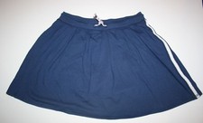 New OshKosh Girls 14 year Skort Navy Blue Sport Athletic Soft Knit Shorts Drawst