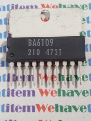BA6109/ IC / SIP / 1  PIECE  (qzty)