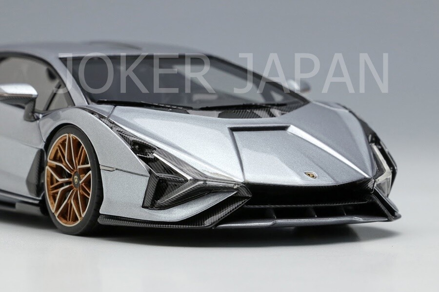 Make Up EIDOLON 1/43 Lamborghini Sian FKP 37 2019 Silver EM533E