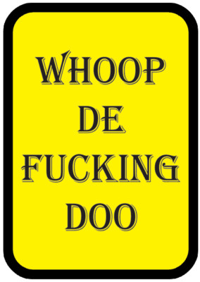 Small White Tin with 1213S Whoop De Doo