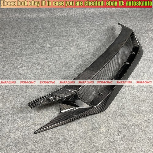 Parachoques delantero de fibra de carbono para Honda Civic FK8 tipo R estilo malla del capó - Imagen 17 de 18