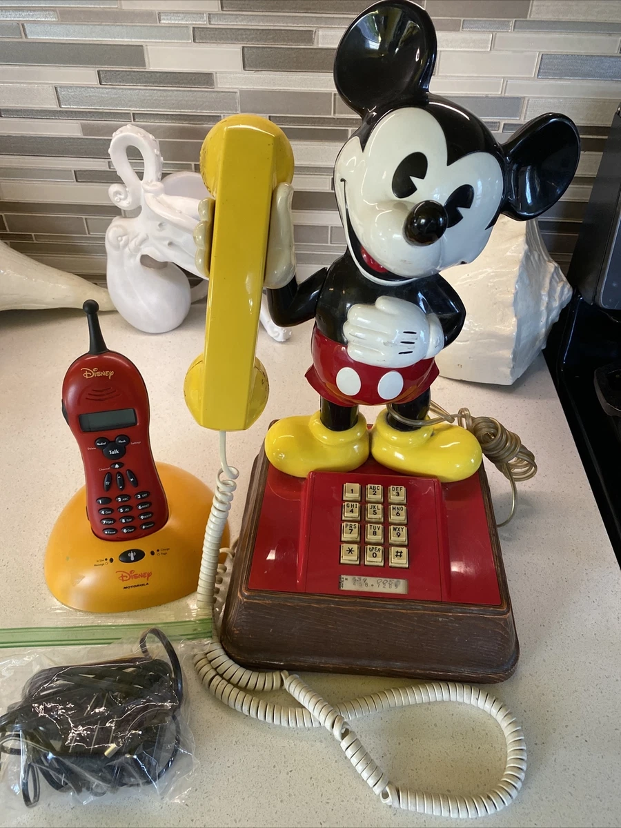 Vintage Mickey Mouse Phone 1976