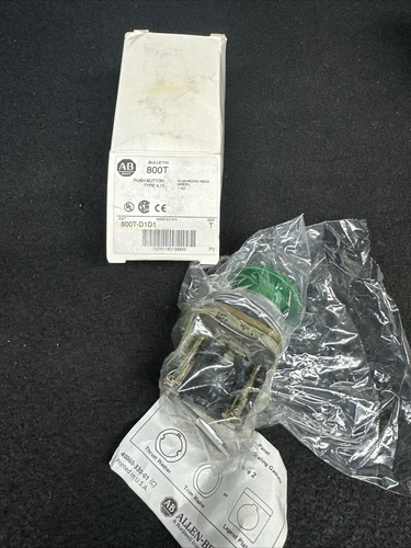 Allen Bradley 800T-D1D1 AB PUSH BUTTON MUSH HEAD (st1831)