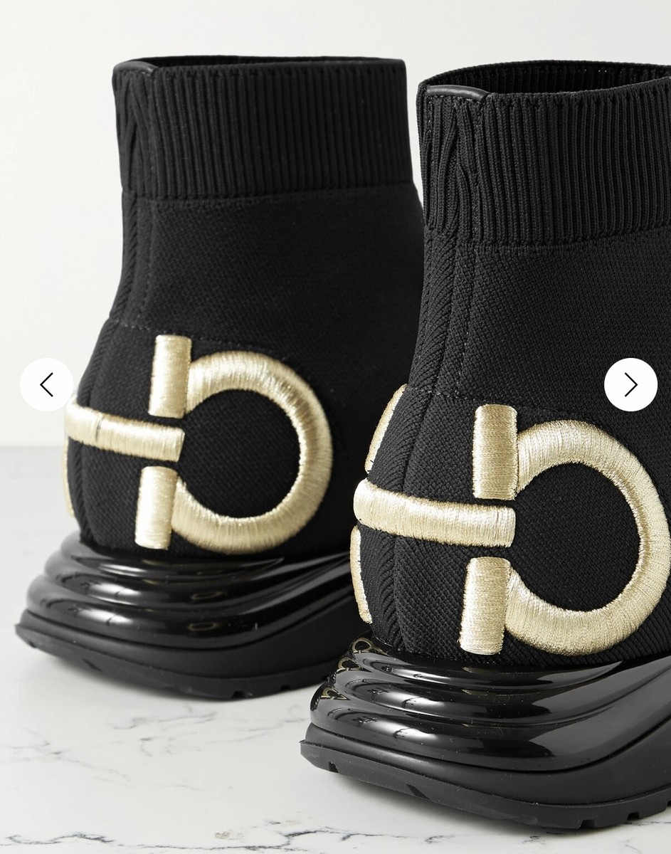 FERRAGAMO ロゴ Gardena テクニカル ソックススニーカー sf-gardena--1_5b79fa40-4d2f-