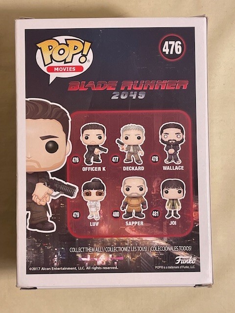 ブレードランナー 2049 Funko Popフィギュア6体セット ブレードランナー 2049 Funko Popフィギュア6体セット - メルカリ