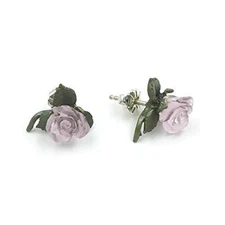 MICHAEL MICHAUD Blushing Rose Stud Earrings #3605 G