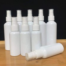 Atomizador de perfume de plástico blanco de viaje 10 piezas 30/50/100 ml