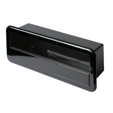 Nicchia portaoggetti nera , tasca laterale 42 x 17 cm barca gommone consolle