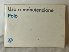 Volkswagen Polo libretto istruzioni manuale uso e manutenzione italiano 1990