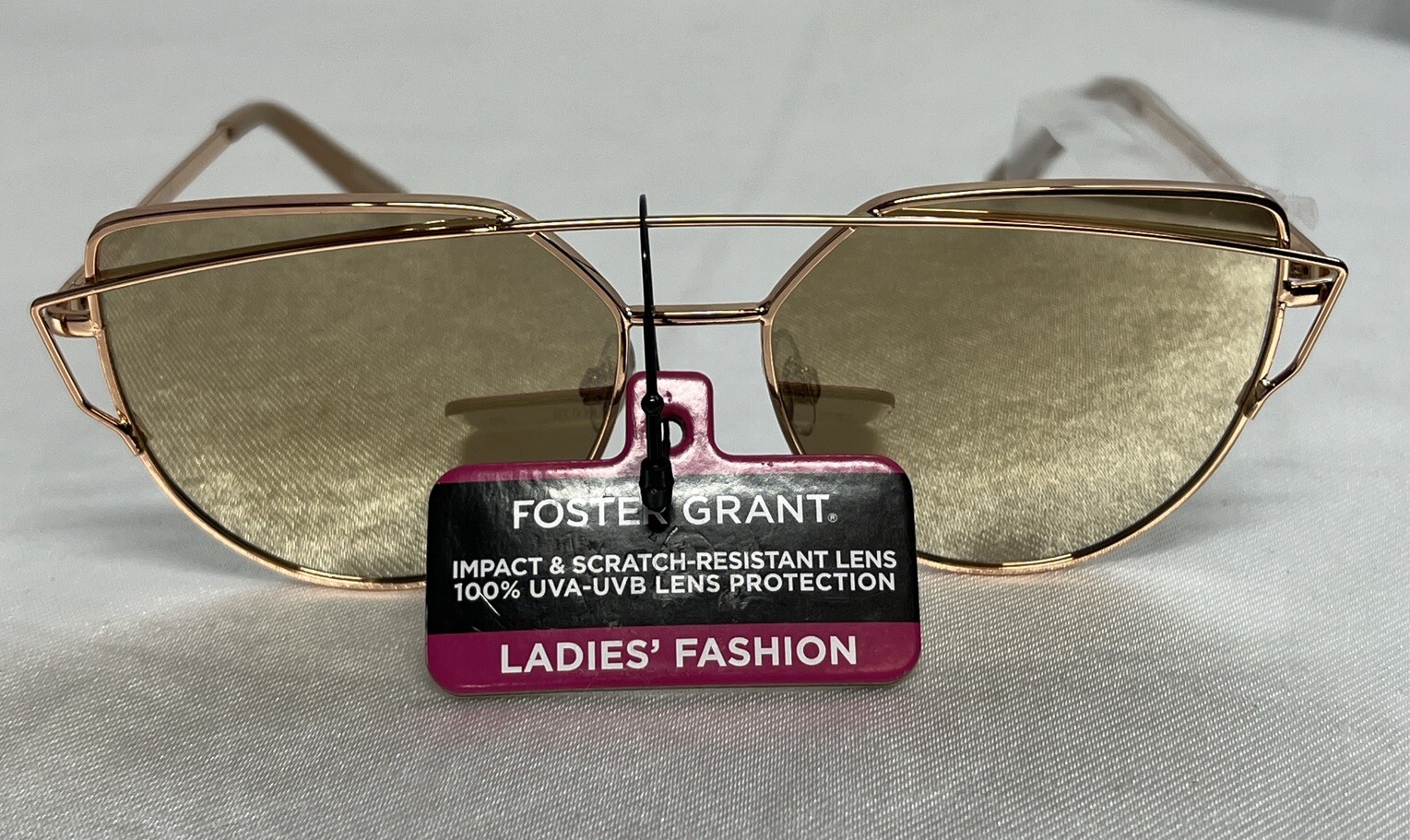 FOSTER GRANT Women’s Stylish Sunglasses with Impact-Resistant Lenses 100% UVA Protection