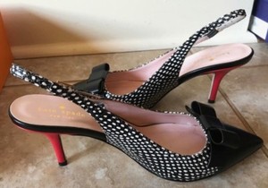kate spade polka dot heels