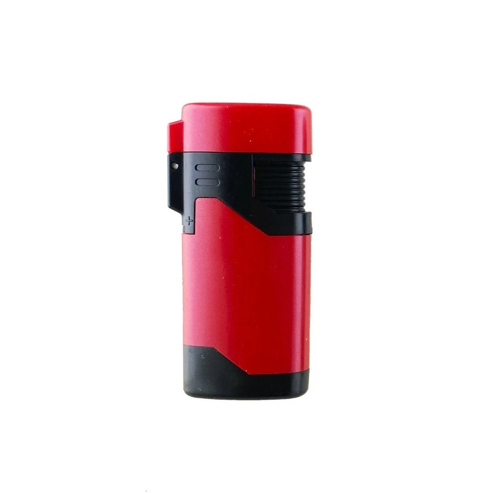 3 PACK Jet Torch Lighter Metallic Finish Adjustable Windproof Refillable 
