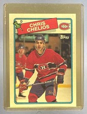 Chris Chelios 1988 Topps #49
