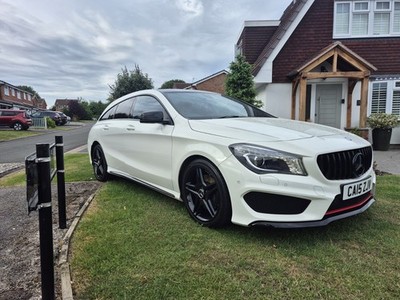 Mercedes-Benz Mercedes Cla Shooting Brake 220 Diesel Amg Design Estate White Automatic 2015