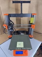 Prusa i3 MK3S 3D Printer Orange Great Condition Fully Functional