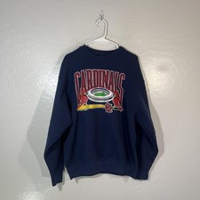 Sudadera De Colección Cardenales de San Luis Para Hombre Grande MLB Fruit Of The Loom Años 90