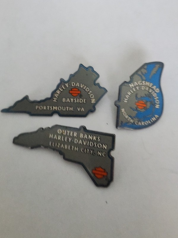 Harley puzzle pin Outer Banks, Nags Head, Bayside 