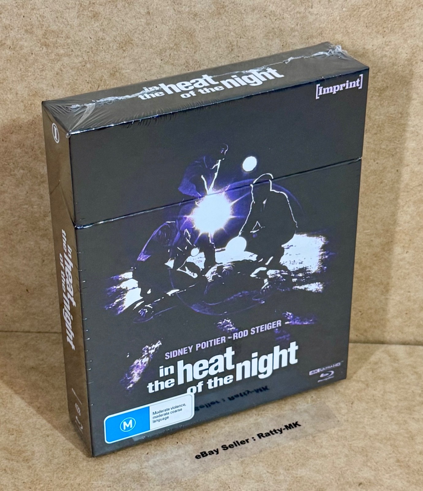 IN THE HEAT OF THE NIGHT (AU IMPORT) #428 IMPRINT COLLECTION 4K + BLU RAY - NEW