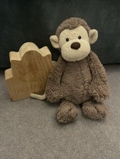 Jellycat Medium Bashful Monkey. Good Condition. No Tags