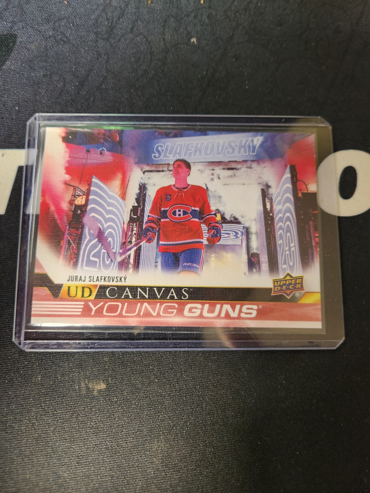 2022-23 Upper Deck Series 2 - UD Canvas Young Guns, Juraj Slafkovsky C211