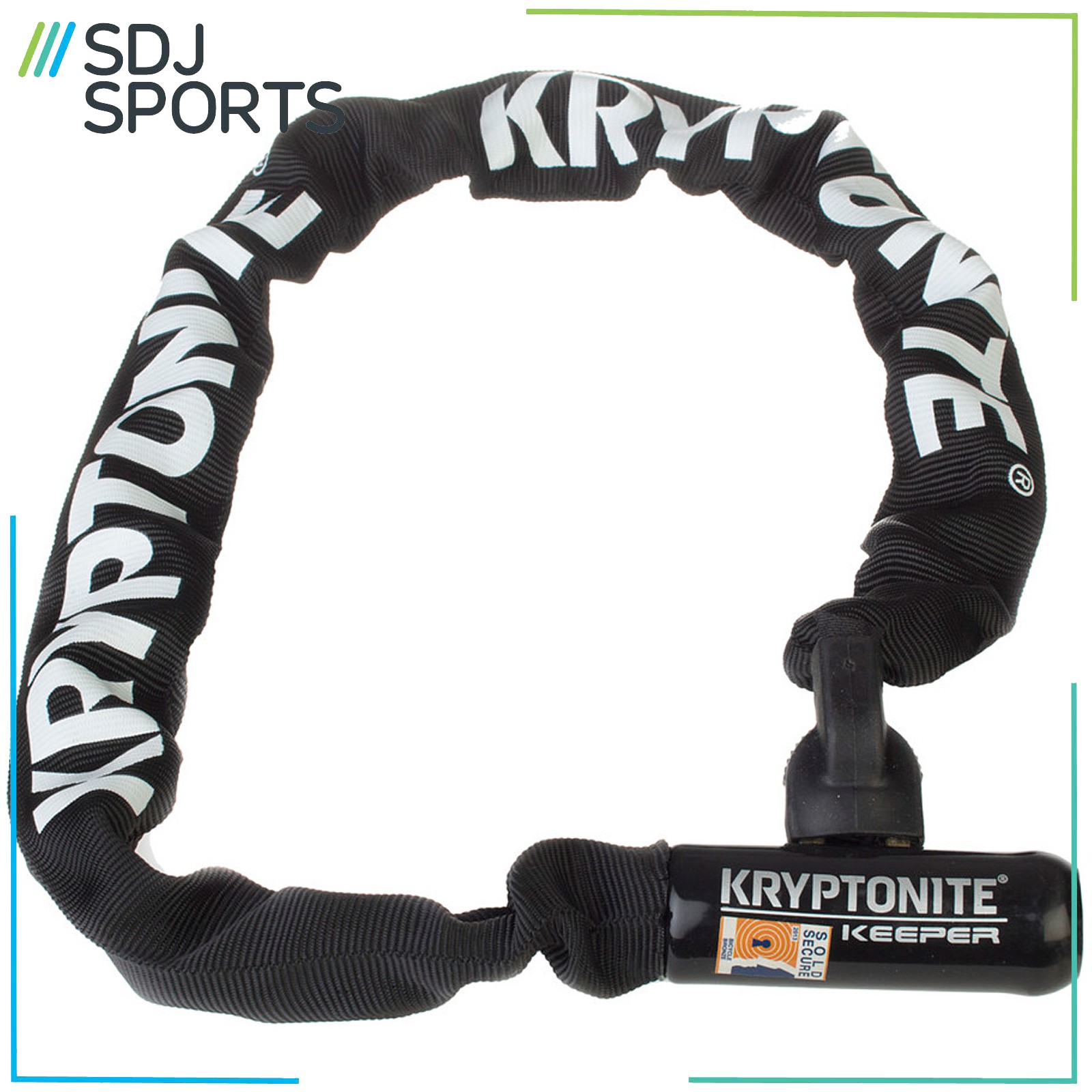 Kryptonite Keeper 785 85cm Integrated Bike Chain Lock - Sold Secure Bronze