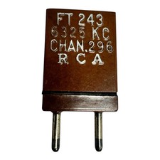 FT243 2 Pin Mil Spec Crystal 6325KHz