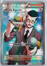 Battle Reporter 109/111 Ultra Rare Furious Fists Pokemon Holo Lightly Played