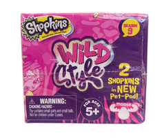 Shopkins Season 9 Wild Style Blind Pack Pet Pod Mystery New