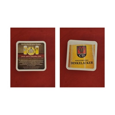 Dinkelacker Brewery Festival 2018 Brewery Beer Mat Beer
