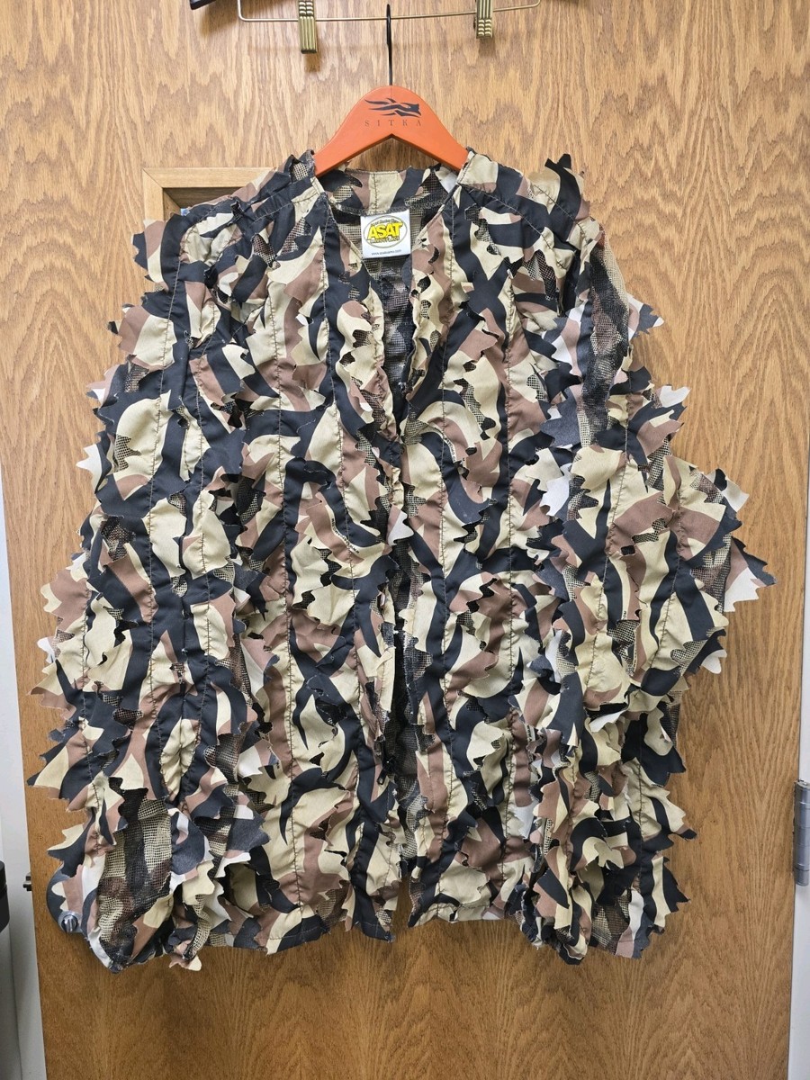 ASAT Vanish Pro 3D Leafy Suit Jacket Large Camo Camouflage | eBay