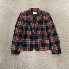 Vintage Pendleton Pure Virgin Wool Jacket Blazer Women s Made in USA