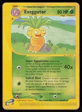 E-Reader Exeggutor (12) 012/147 Aquapolis Pokemon TCG Card creased on eBay