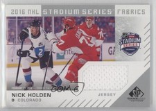 2016-17 SP Game Used Stadium Series Fabrics Col vs Det Nick Holden #CA-HO z3a
