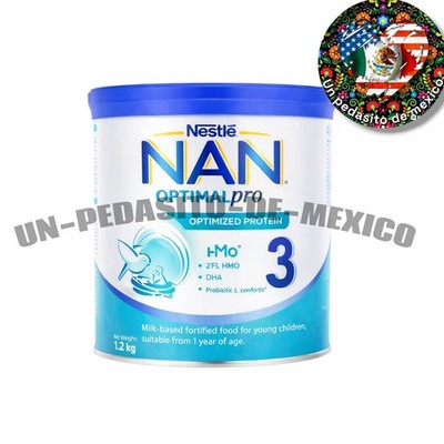  INFANT FORMULA NAN 3 OPTIMAL-PRO 0-6 MONTHS  1.2Kg-42oz Formula for...