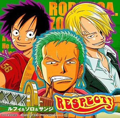 One Piece Music CD Luffy Zoro Sanji Mayumi Tanaka Nakai Kazuya Hiroaki