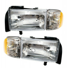 For 2000 2001 2002 Dodge Ram 150025003500 Headlight Driver And Passenger Side