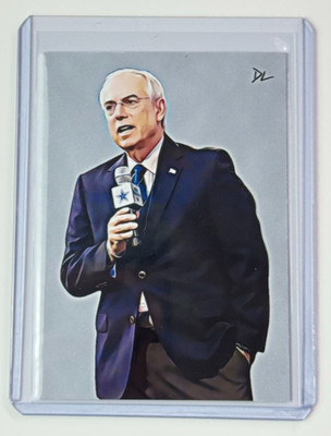 Brad Sham Limited Edition Artist Signed ''Dallas Cowboys'' Trading Card 1/10