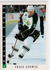 1993-94 Score #282 Craig Ludwig Dallas Stars
