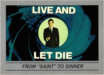 James Bond 007 #106 From ''Saint'' to Sinner Single Card Eclipse Cards 1993