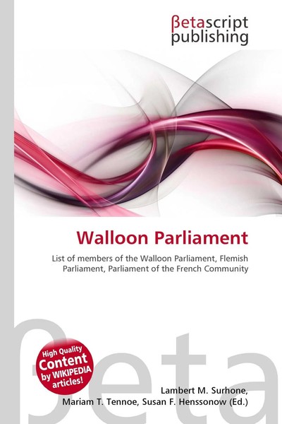 Lambert M. Surhone (U. A.) | Walloon Parliament | Taschenbuch | Englisch (2026)-image