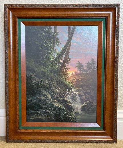 Roy Tabora - Nature's Hideaway - Canvas/Giclee Hand-Embellished & Framed #23/200