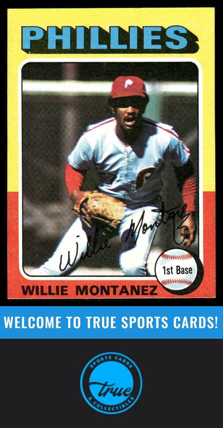 1975 Topps Mini #162 Willie Montanez