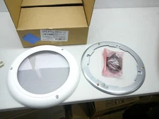 GOTHAM GVRT 8 PCL DWHG Polycarbonate Vandal Resistant Light Shield Matte White