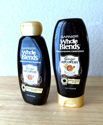 New Garnier Whole Blends Mixed Ginger-Honey Shampoo & Conditioner Set 12.5 fl oz