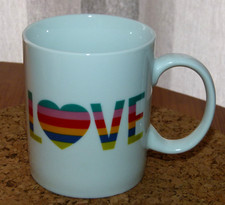 Love Rainbow 🌈 Mug by Tesco Unused.. Excellent condition