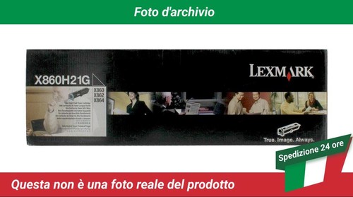 X860H21G Lexmark X860de 3 Cartuccia del Toner Nero - Photo 3/4
